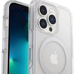 OtterBox Symmetry Series+clear Antimicrobial Case with MagSafe for iPhone 13 Pro